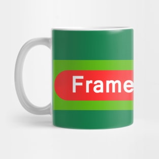 Subbuteo Frame Football Mug